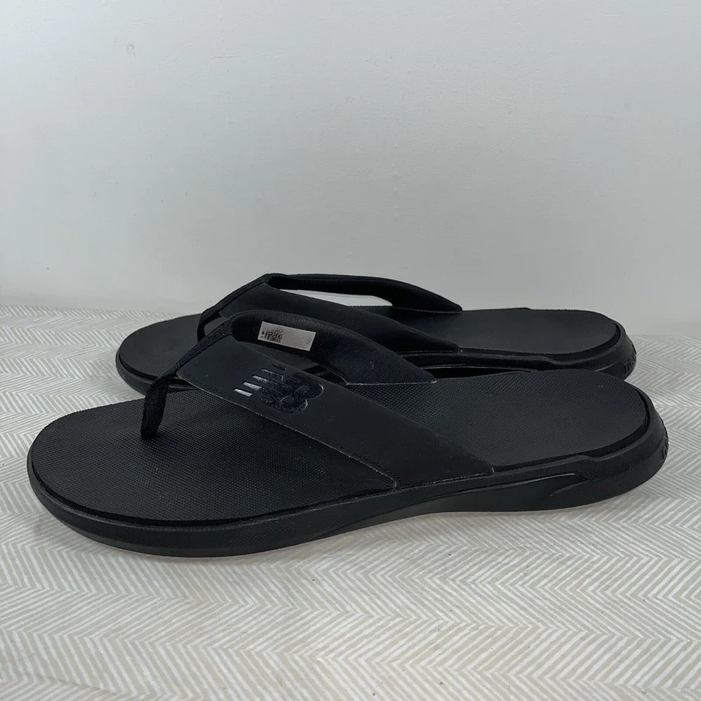 New‎ Balance Men's Sandals Size 12 Black SMT340K1 Comfort Casual Beach Pool
